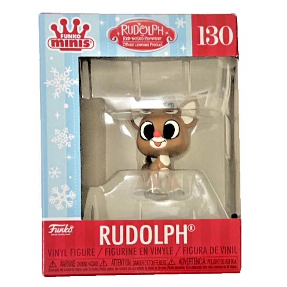 RUDOLPH Rudolph The Red-Nosed Reindeer Funko Minis #130 Vinyl Figure
